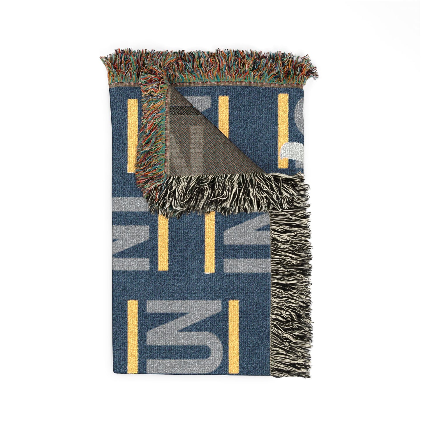 Operations Pattern Woven Blanket — Cozy Team Logo Throw for Office, Home & Gifts