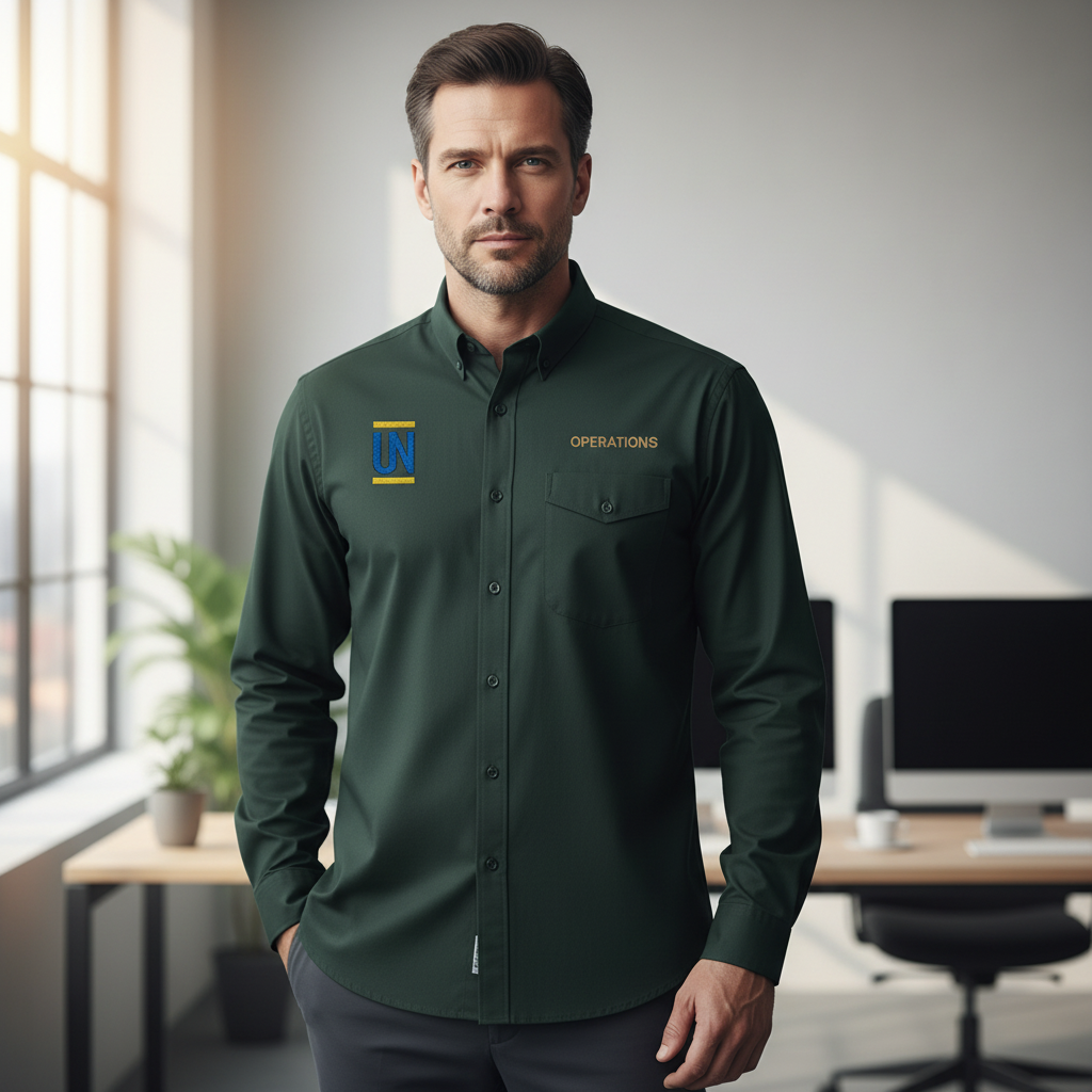 Port Authority® Unisex Long Sleeve Shirt (Embroidery)