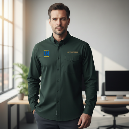 Port Authority® Unisex Long Sleeve Shirt (Embroidery)