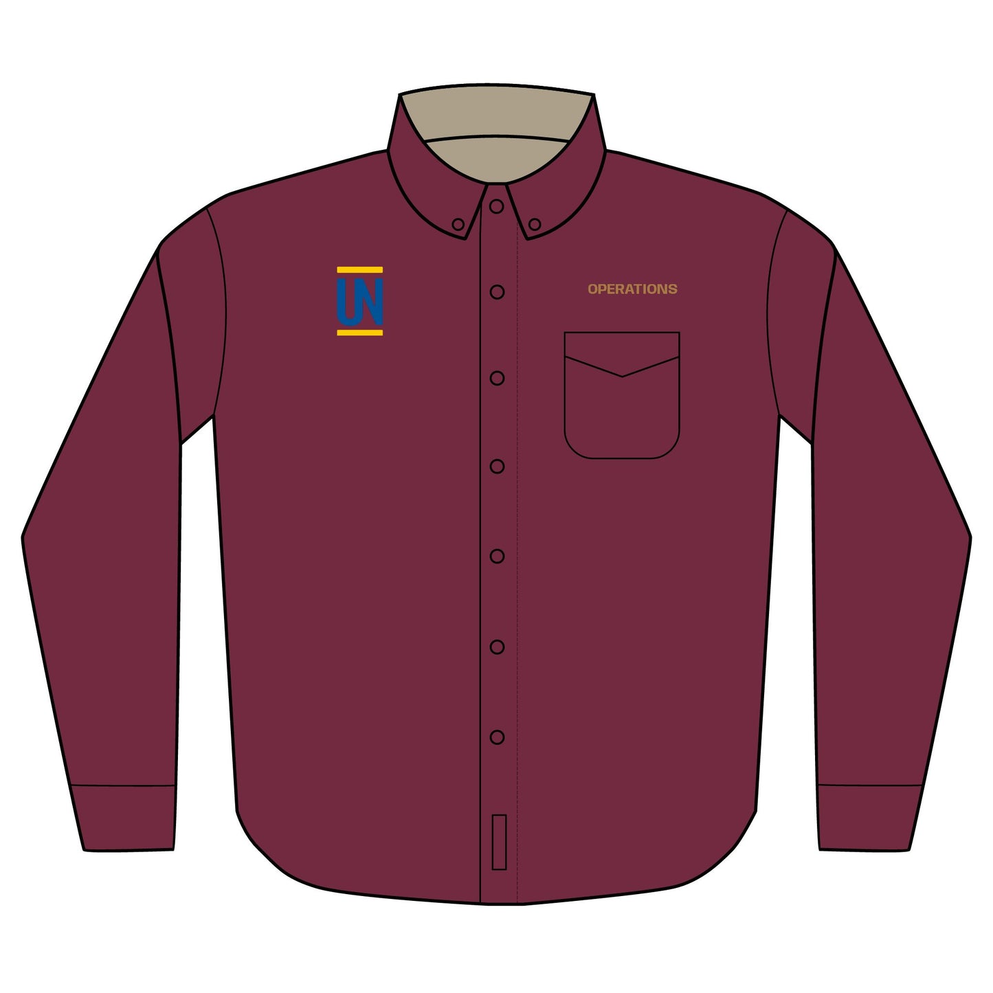 Port Authority® Unisex Long Sleeve Shirt (Embroidery)