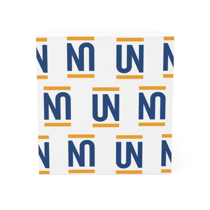 Monogram Note Cube – Branded Pattern Sticky Note Block