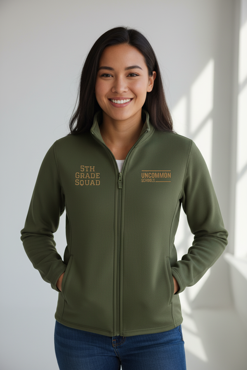 Unisex Quilted Full-Zip Jacket (Embroidery)