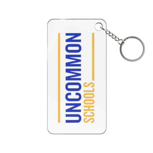 Rectangular Keychain — Branded Logo Keyring Charm