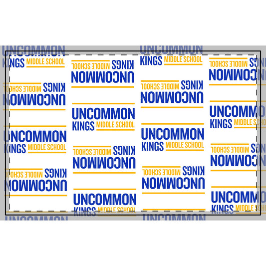 Uncommon Kings Middle School Logo Rug — School Spirit Floor Mat