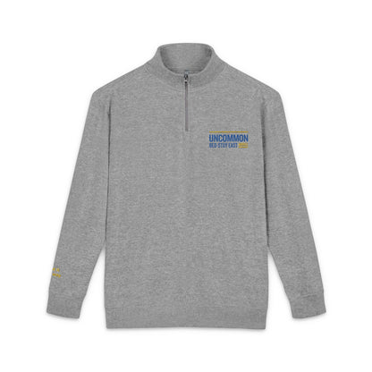 Embroidered Fleece Pullover - Retro Sunshine Script