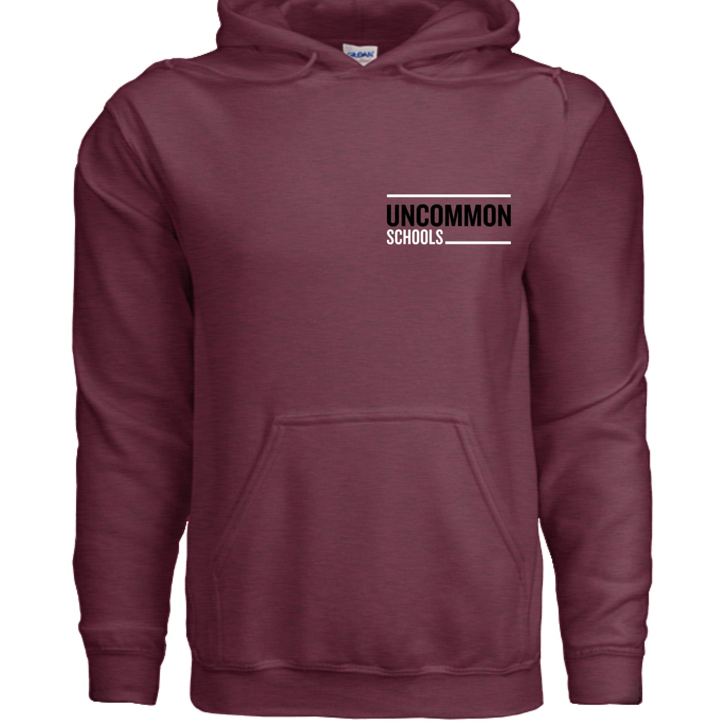 Heather Sport Dark Maroon - FRONT