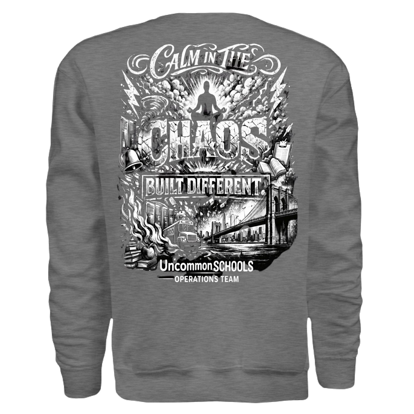 GRAPHITE HEATHER - BACK